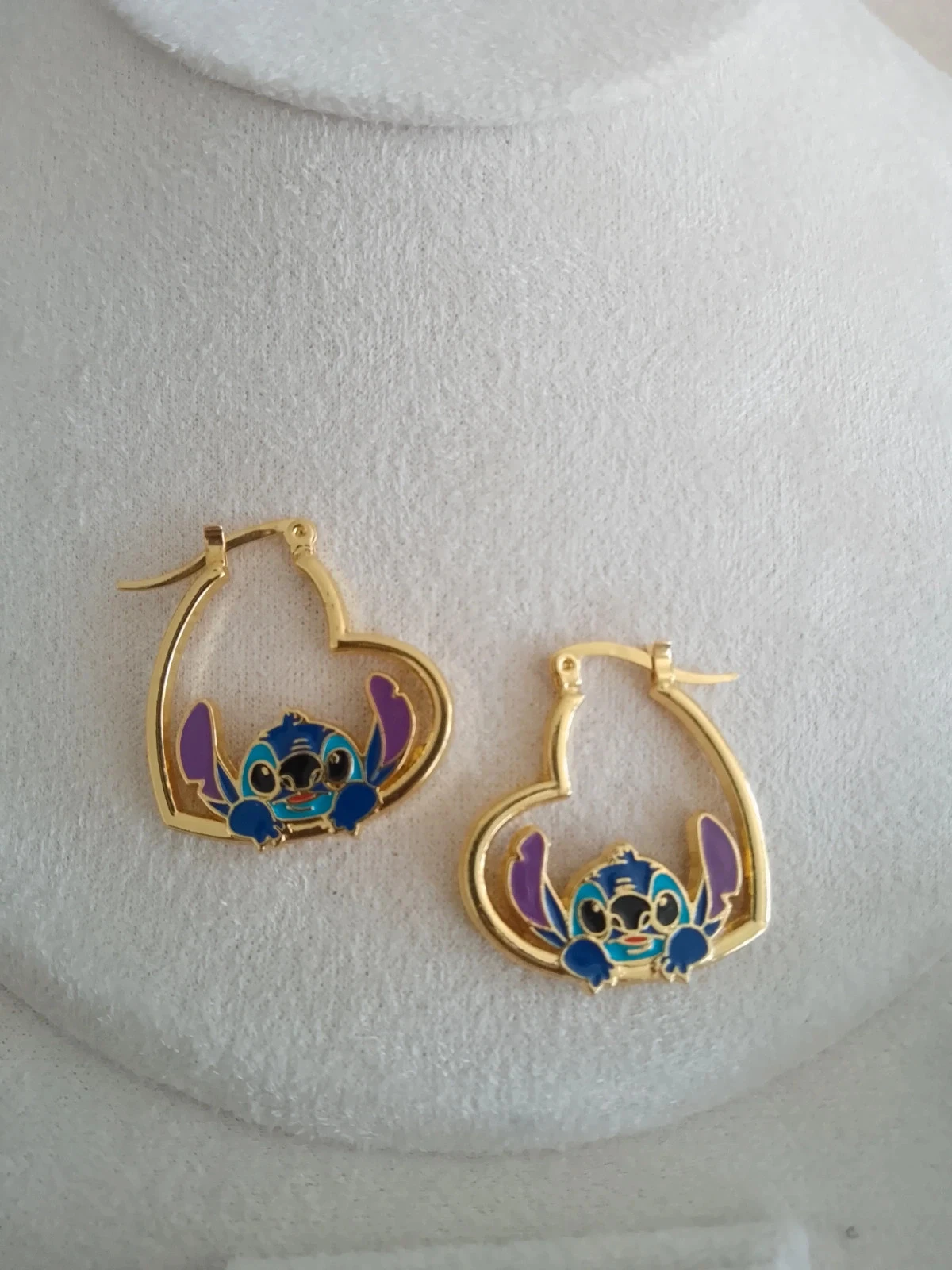Boucles d'oreilles enfants Stitch
